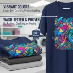 FS DTF Vibrant Color details and longevity